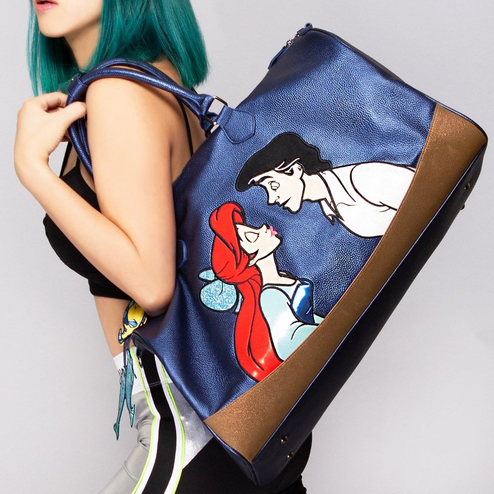 Disney Little Mermaid Kiss the Girl Weekender Bag - Picture 2 of 4